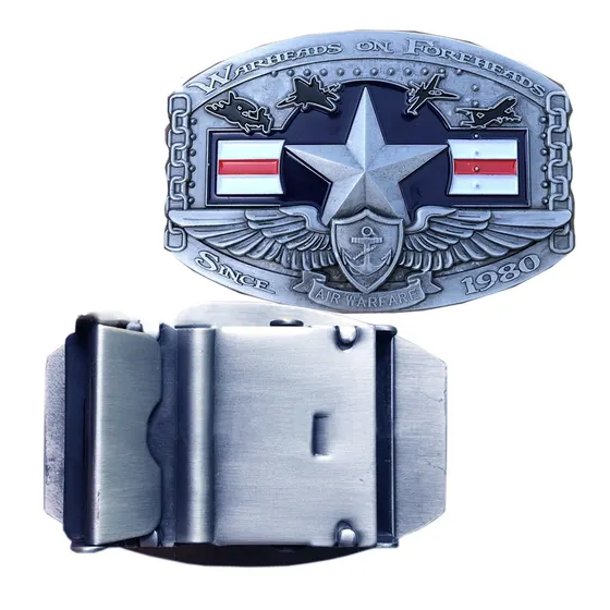 Air Warfare Web Belt Buckle