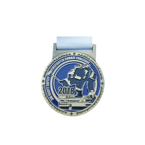 Antique Firefighter Medal
