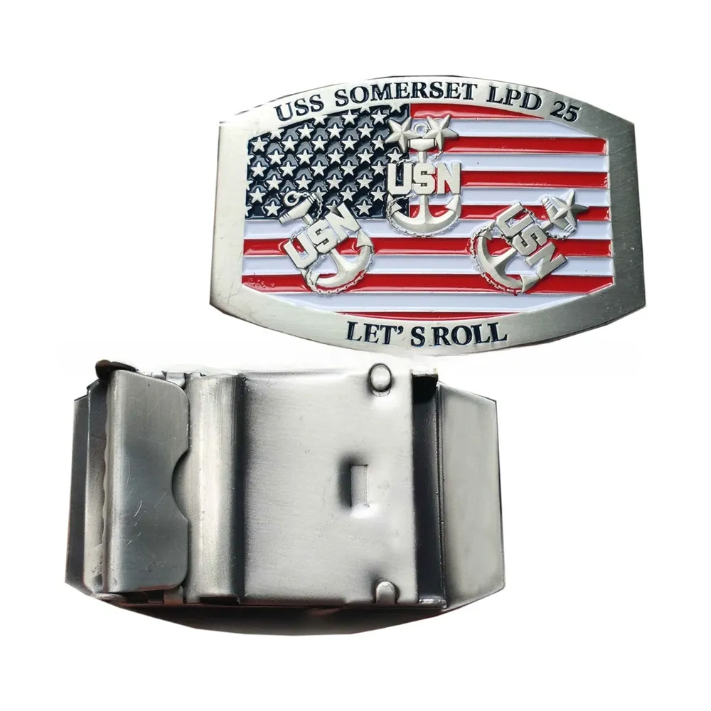 Antique Gold and Silver Belt Buckle