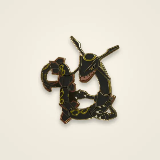 Black & Gold Sky Dragon Pin
