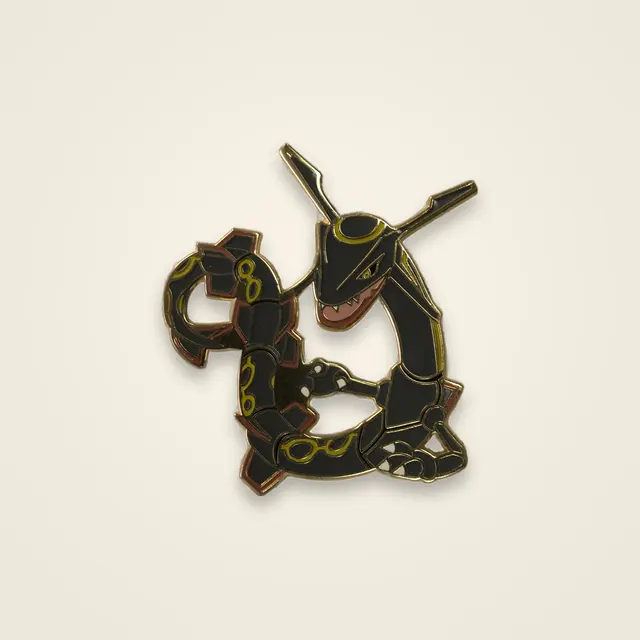 Black & Gold Sky Dragon Pin