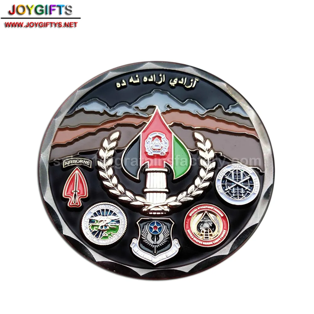 Task Force Spur Edge Challenge Coin — view 2