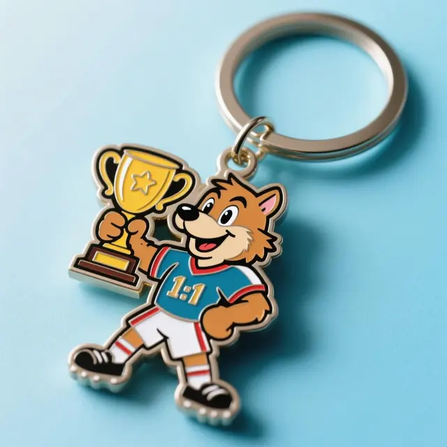 Brand Logo Keychain