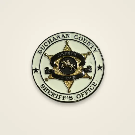 Buchanan Sheriff Star Coin