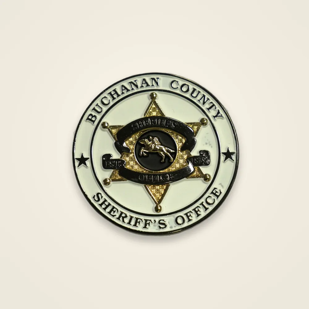 Buchanan Sheriff Star Coin