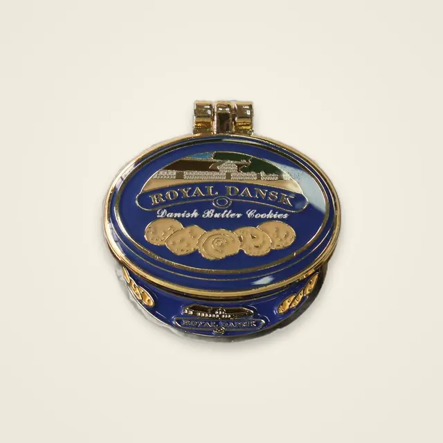 Cookie Tin Locket Keychain