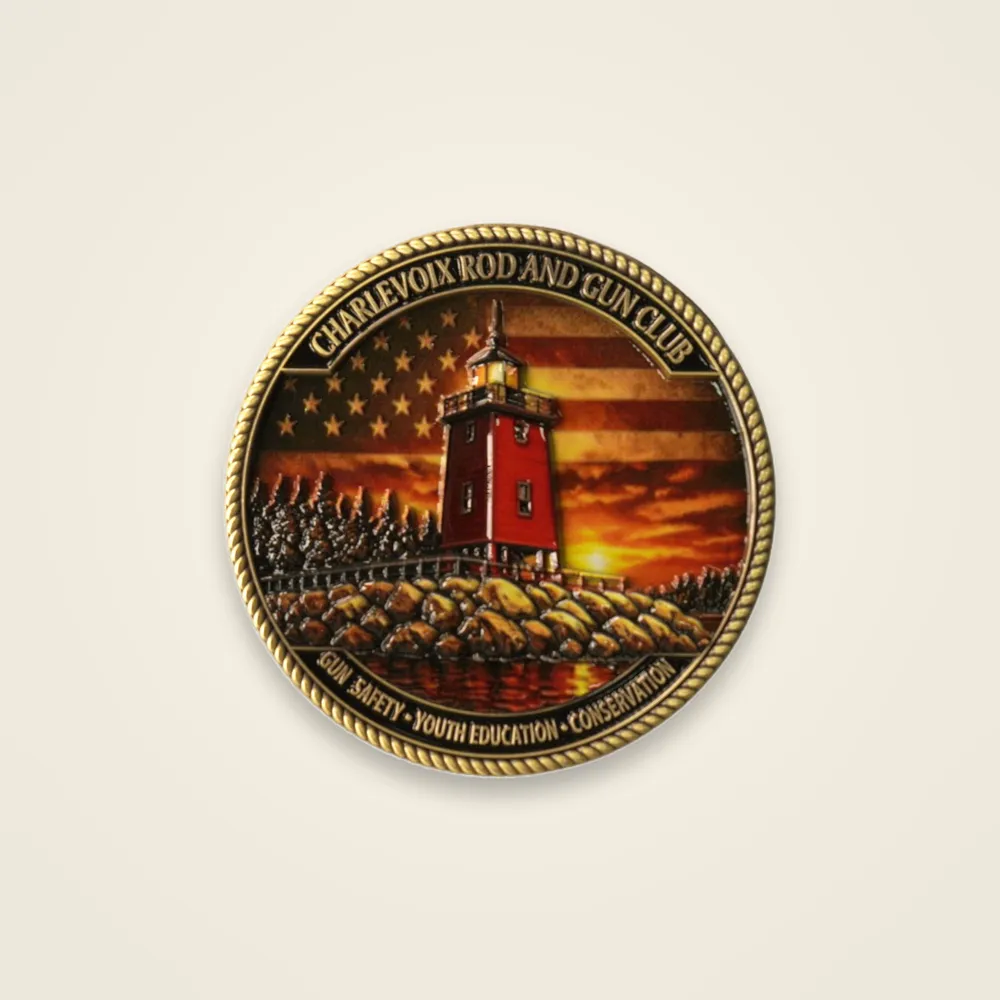 Lighthouse Club Sunset Coin