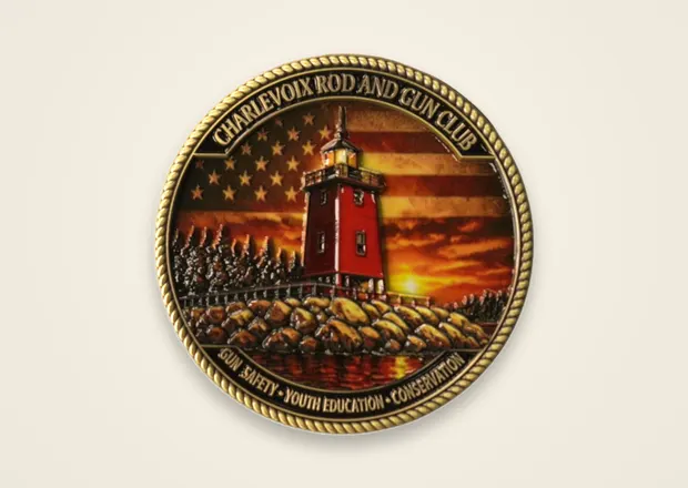 Lighthouse Club Sunset Coin