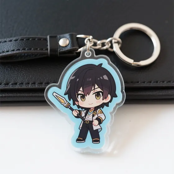Custom Shaped Acrylic Keychain