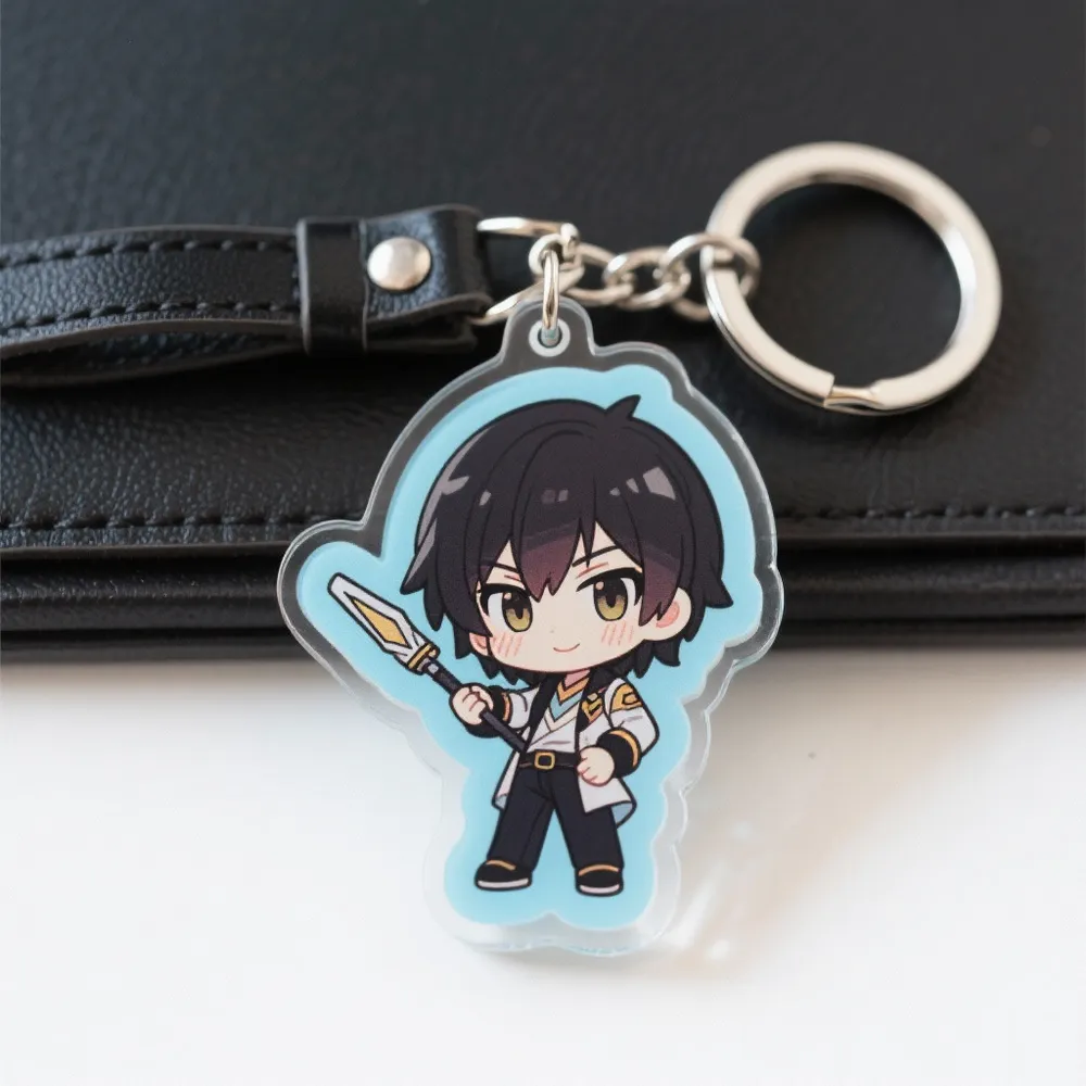 Custom Shaped Acrylic Keychain