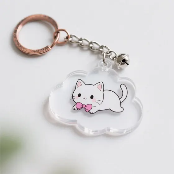 Cute Acrylic Keychain