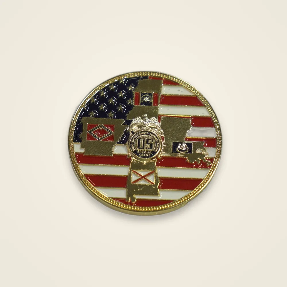 DEA New Orleans Division Coin — view 2