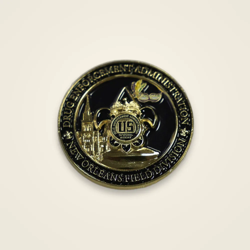 DEA New Orleans Division Coin