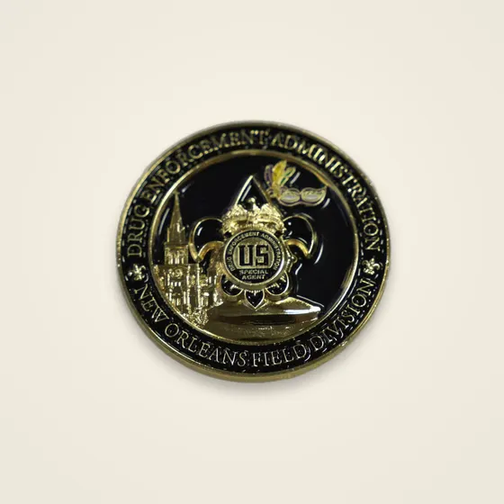 DEA New Orleans Division Coin
