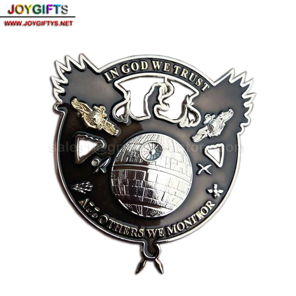 Death Star 3D Challenge Coin — view 2