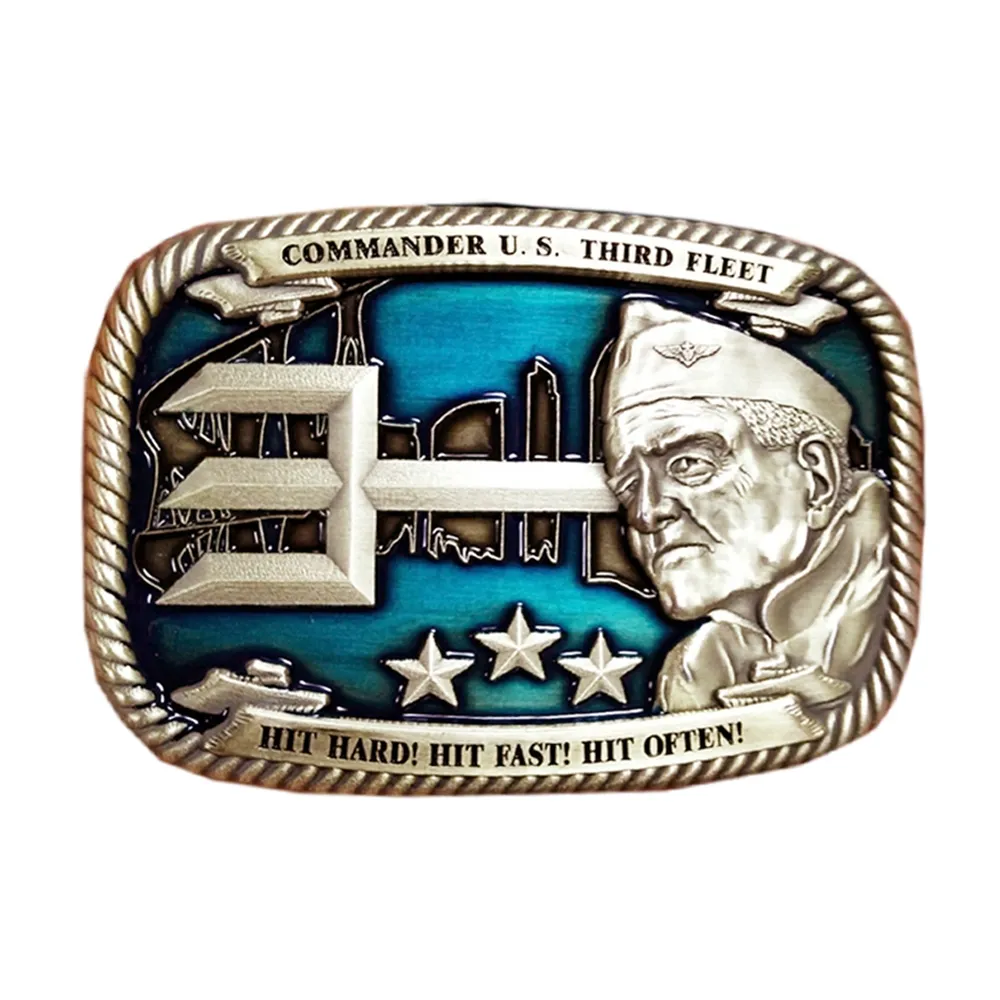 Fleet Web Belt Buckle — view 2
