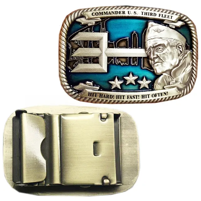 Fleet Web Belt Buckle