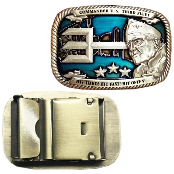 Fleet Web Belt Buckle