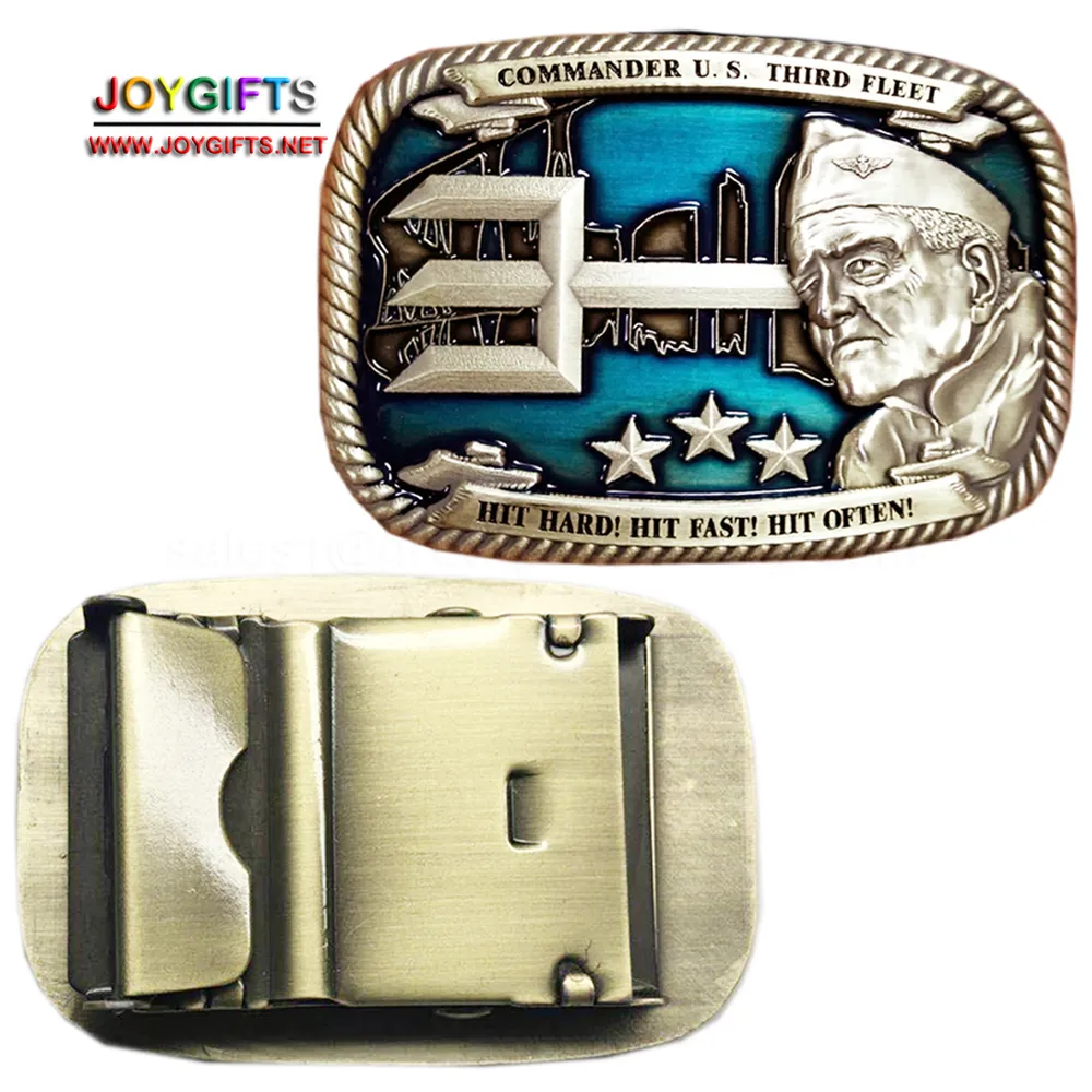 Fleet Web Belt Buckle
