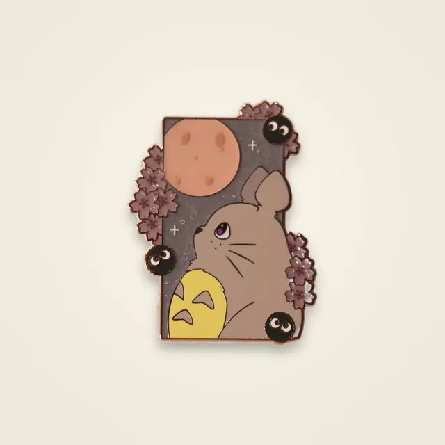 Forest Spirit Storybook Pin