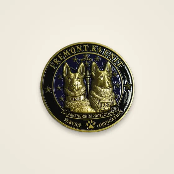 Police K9 Unit Coin
