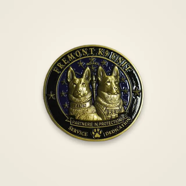 Police K9 Unit Coin
