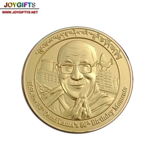 Matte Gold Challenge Coin