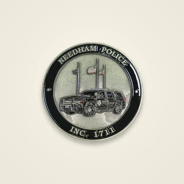 Needham Police Department Coin