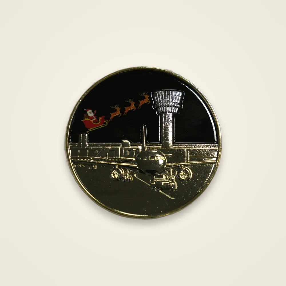 Airport Unit Holiday Coin — view 2