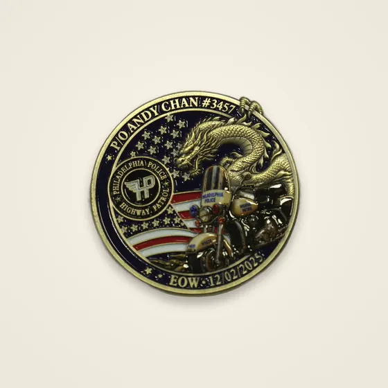 Highway Patrol Dragon Memorial Coin