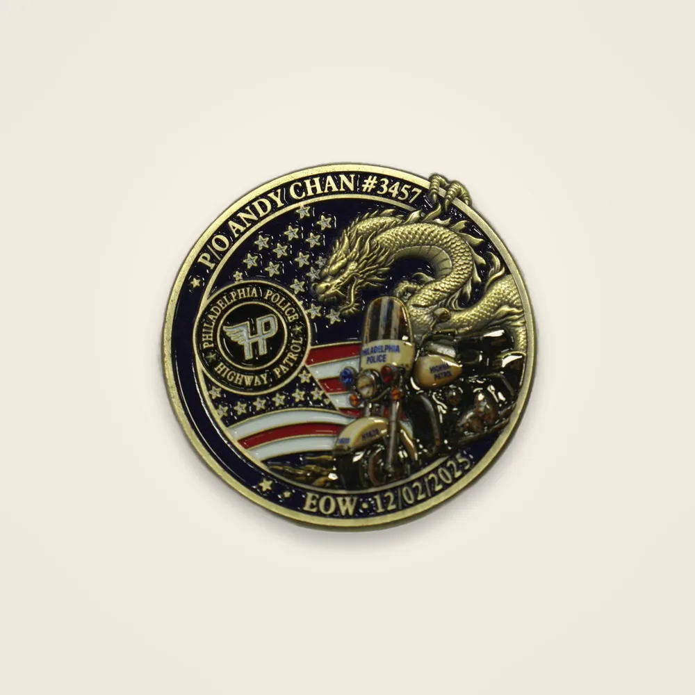 Highway Patrol Dragon Memorial Coin
