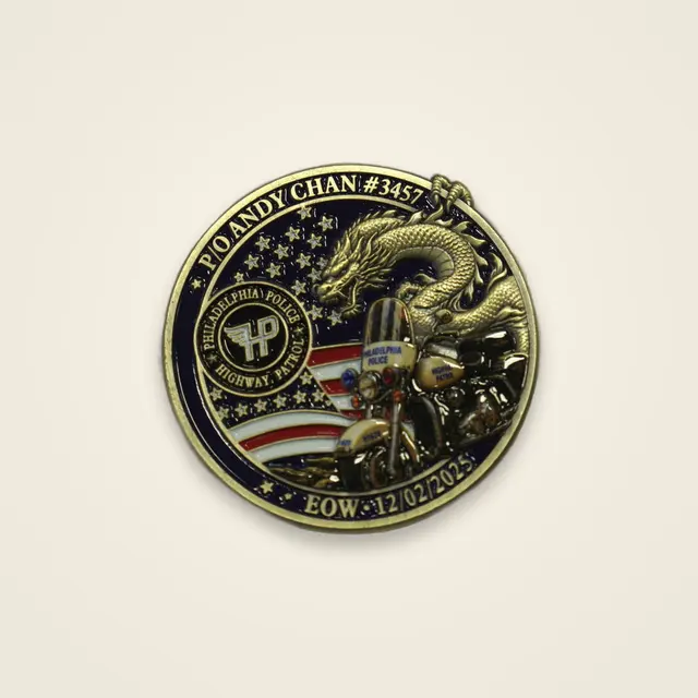 Highway Patrol Dragon Memorial Coin