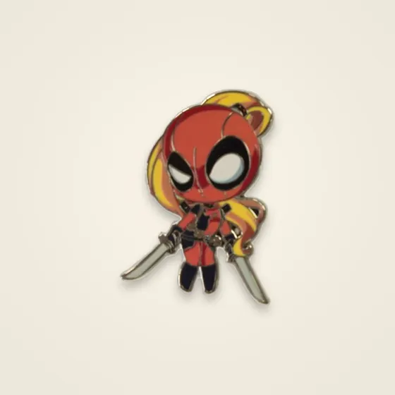 Dual-Sword Mercenary Chibi Pin