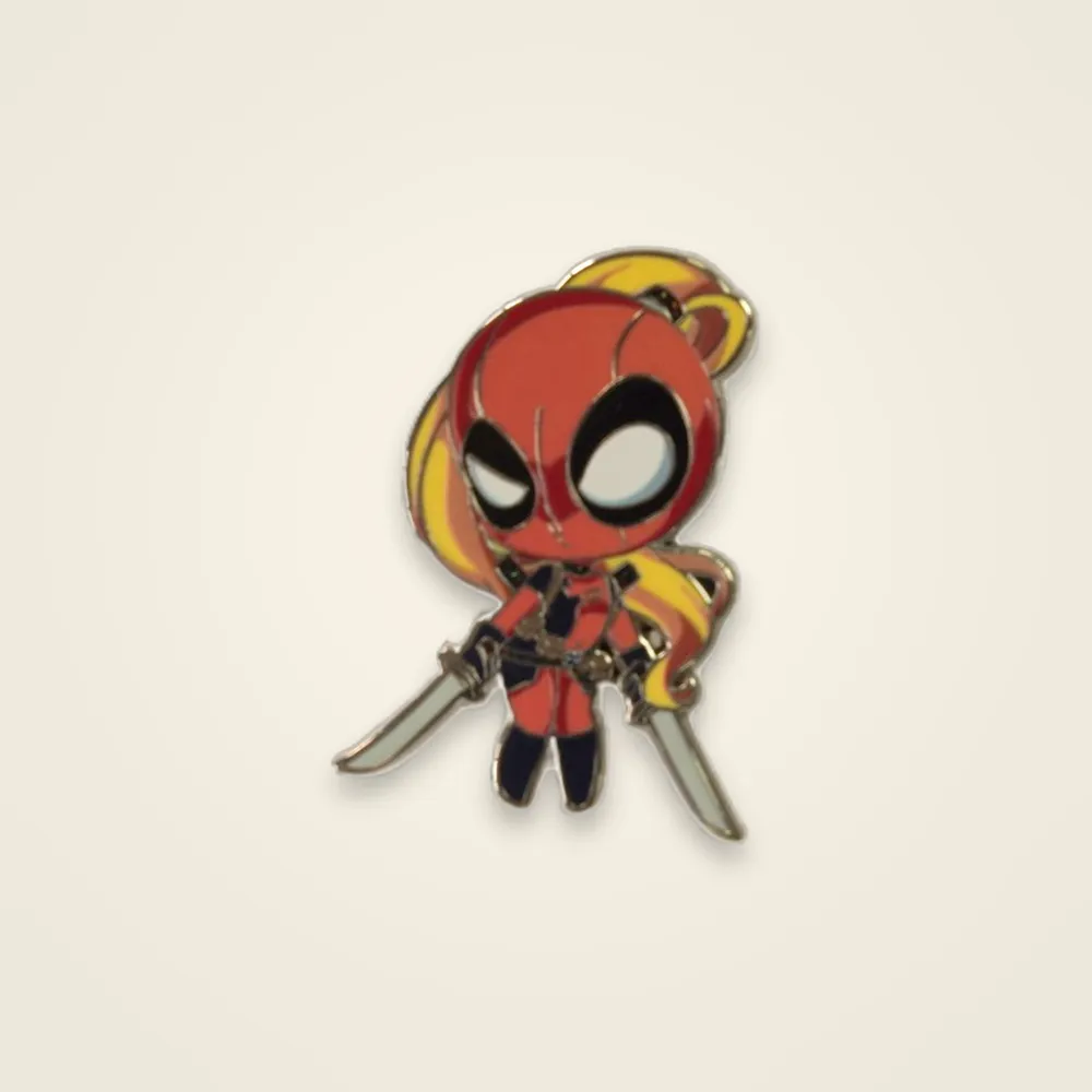 Dual-Sword Mercenary Chibi Pin