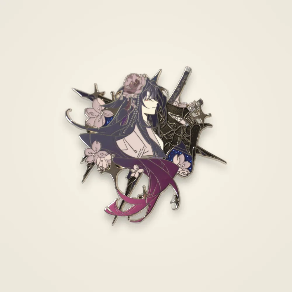 Rose-Crown Warrior Pin — view 2