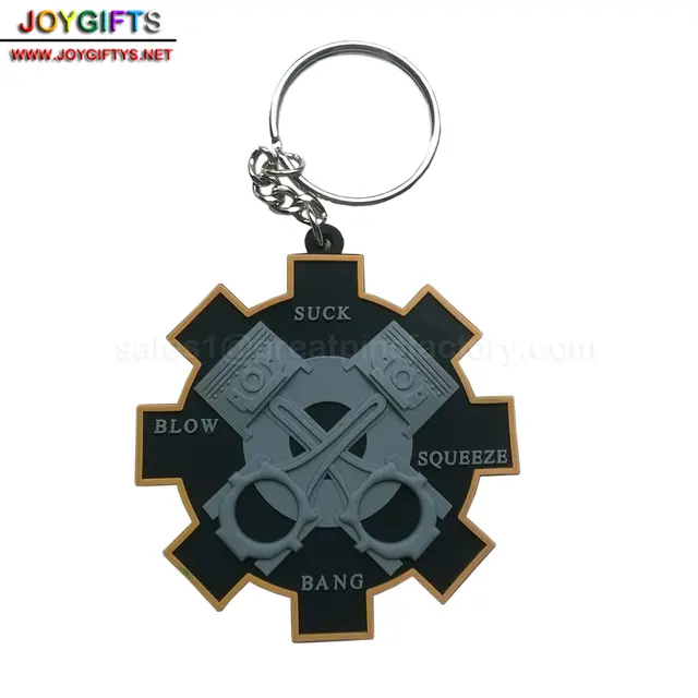 Rubber Keychain