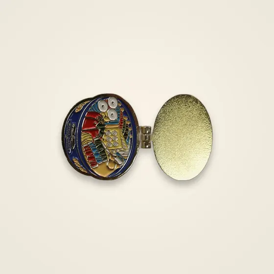 Sewing Kit Locket Keychain