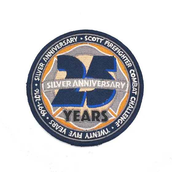 Silver Anniversary Patch