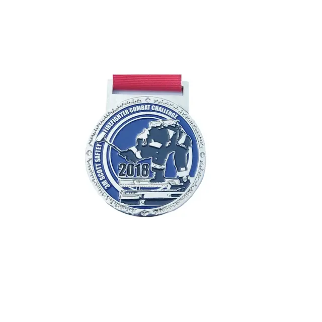 Silver Firefighter Medal