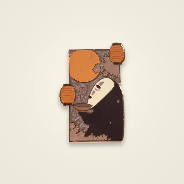 Spirit Mask & Lantern Pin