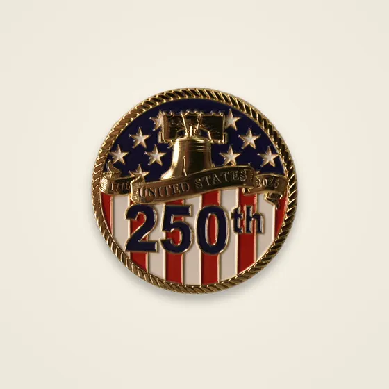 250th Liberty Bell Rope-Edge Coin