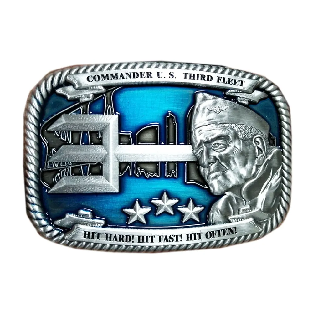 US Commander Belt Buckle — view 2