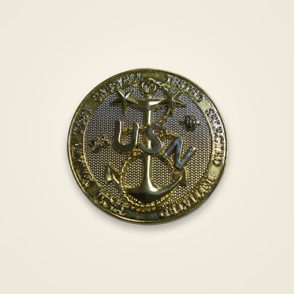 Navy CPO Retirement Coin
