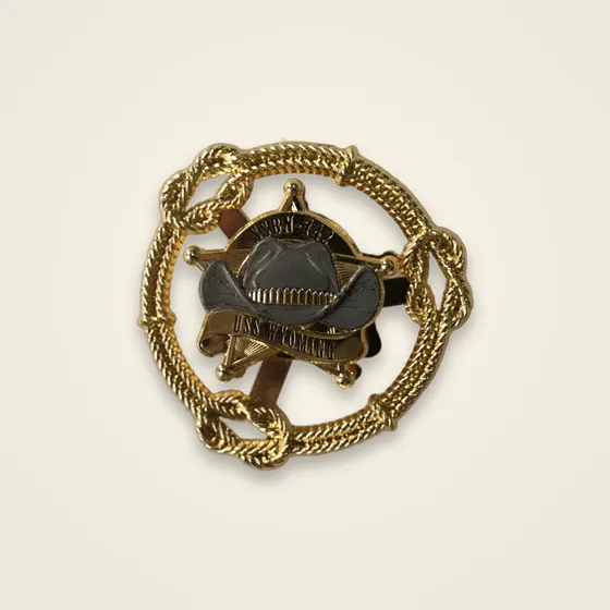 USS Wyoming Rope Buckle